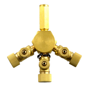 CO2 Flow Regulator - 3 Outlet