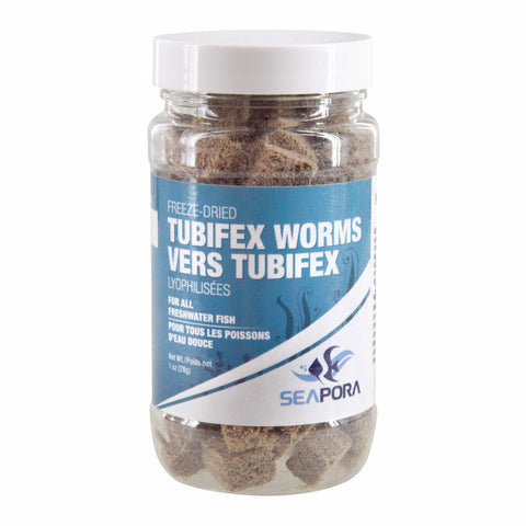Freeze-Dried Tubifex Worms